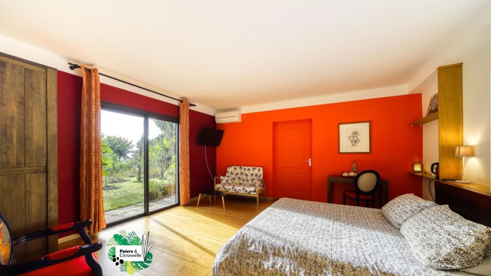 Poivre Et Citronnelle Bed and Breakfast Saint-André Buitenkant foto